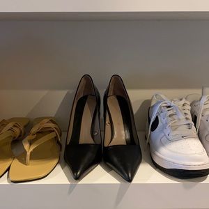 Zara black heels